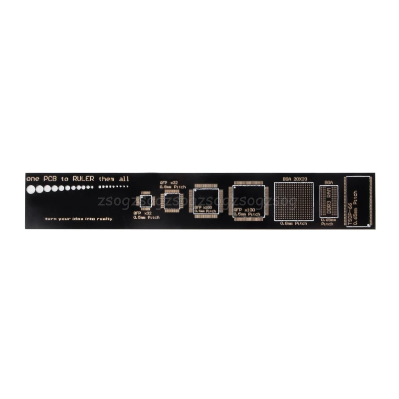 

PCB Reference Ruler PCB Packaging Units for Electronic Engineers Stationery Rulers F21 19 Dropship