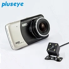 

4.0 Inches 1080P Dual Lens Dash Cam Recorder HD Night Vision Car DVR Video Registrator G-sensor Car Camera Recorder Tachograph