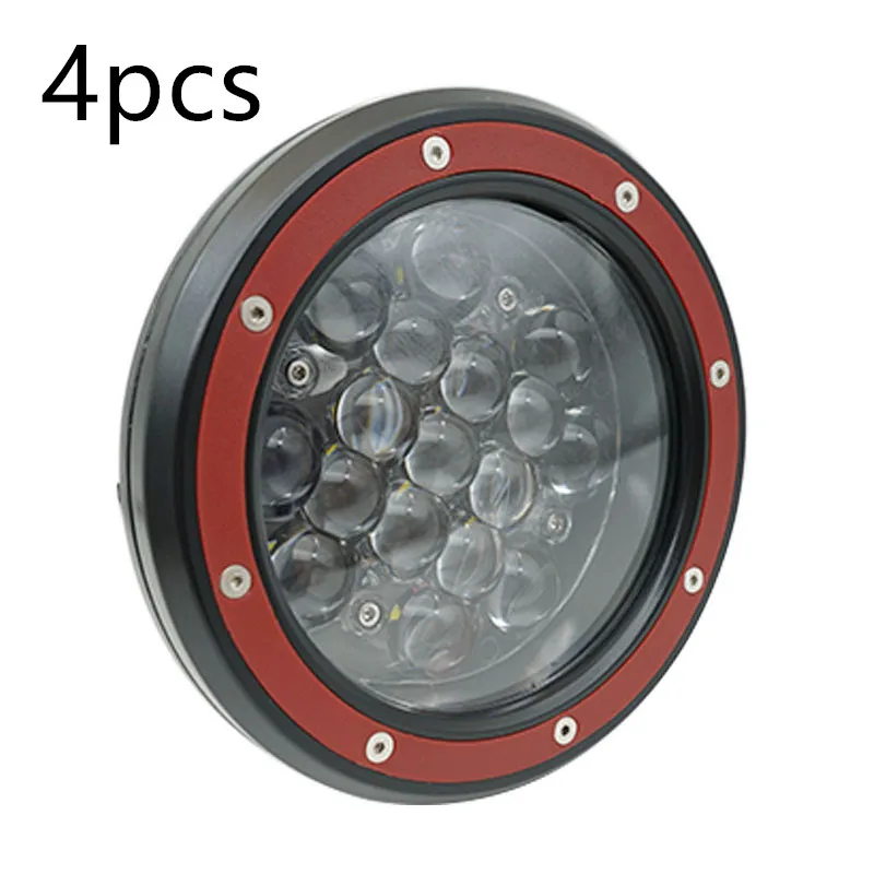

LED Work Light Spotlight Flood Light 5" Round 51W Spot Flood Beam OffRoad Driving Light For Jeep Truck Tractor Boat ATV SUV