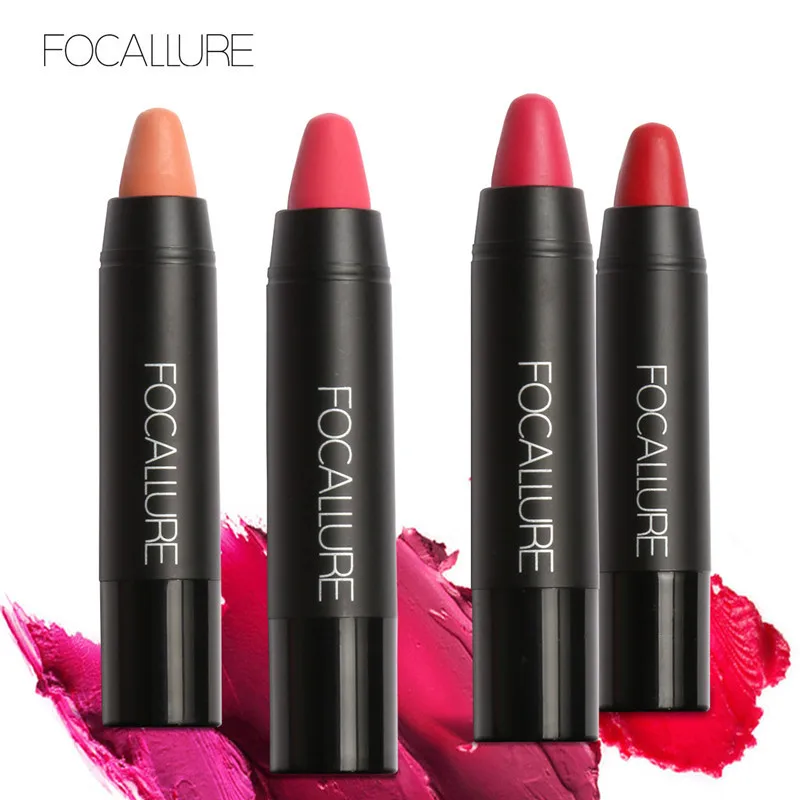 FOCALLURE 19 видов цветов матовая губная помада водостойкая карандаш для губ Stick