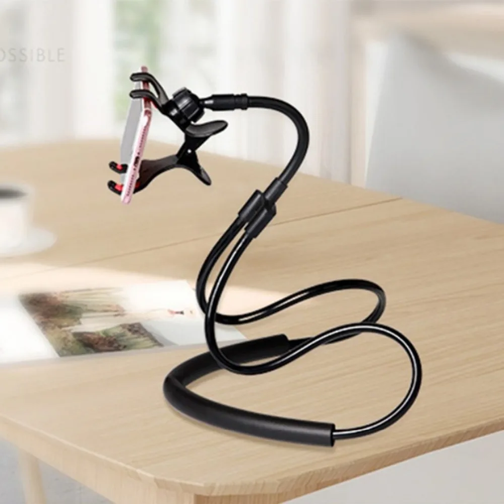 Multi function Smartphone Tablet Bracket Lazy Phone Holder 360 degree Rotation Free To Bend For iPhone Xiaomi Huawei samsung (8)