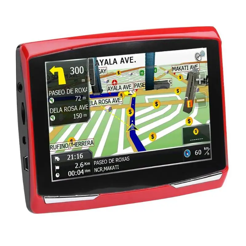 5 дюймов Автомобильный gps навигатор HD480* 272 Sat Nav 128 м 8 Гб автомобильный Грузовик навигатор SAT NAV gps навигатор FM с бесплатной картой