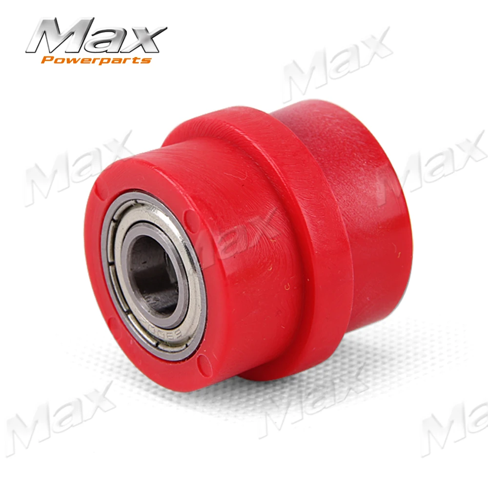 8mm 10mm Chain Roller Tensioner Motorcycle Motorbike Pulley wheel guide