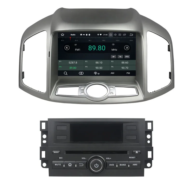 Top 8inch two din Octa Core Android 9.0 Car DVD Player For Chevrolet Captiva 2012-2016 Radio GPS navigation Stereo 4G RAM 64G 5