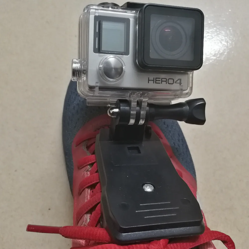 Action Camera Foot Mount and Shoe Holder for Gopro skydive Skydiving