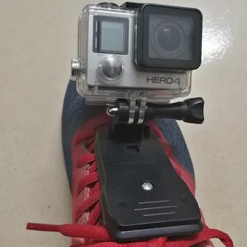 

Action Camera Foot Mount and Shoe Holder for Gopro skydive Skydiving Paragliding Base Jumping / Huting / Skate Boarding