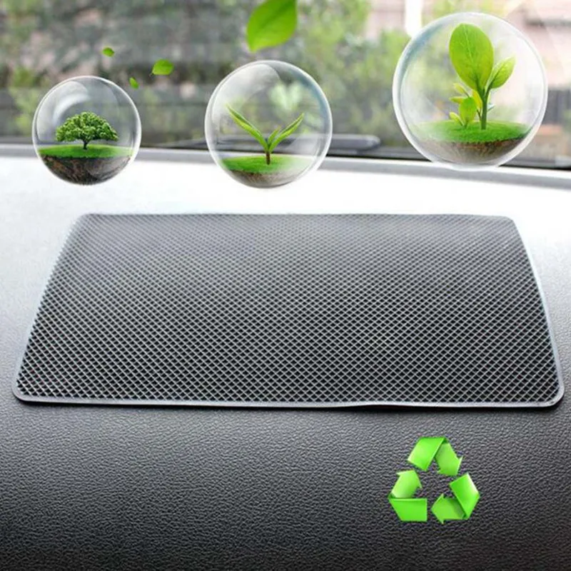 

27x15cm Sticky Pad Anti Slide Dash Cell Phone Holder Dashboard Anti-Slip Mat for Mobile Phone MP4 Pad GPS