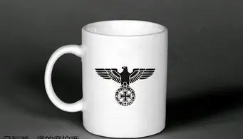 Reich Adler con ek vaso café Taza WH WWII wk2 Coffee Mug Eagle Iron Cross 