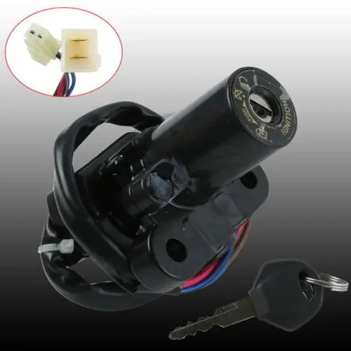 Замок зажигания ключ для YAMAHA YZF R6 600 2003 2005 YZFR1 1000 2007 2011 FJR1300 R6S FZ6 FZ6S FZ6N FZ6R XJ6|key cutter|key