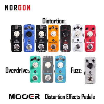 

Mooer Distortion Guitar Effects Pedal Fuzz/Overdrive Stompbox Effect Unit Parts and Accessories