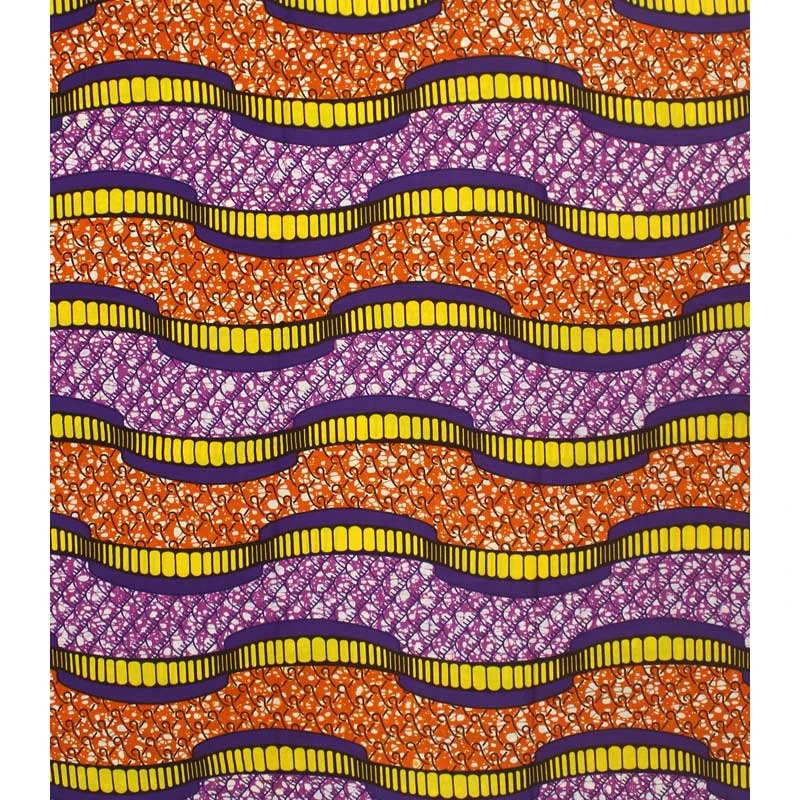 

New African hollandais wax fabric prints wax cotton material high quality Nigeria style for sewing 6yards