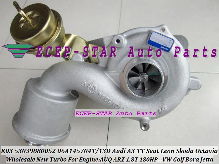 K03 052 53039880052 06A145704T 06A145713D TURBOCHARGER For AUDI A3 TT SEAT Leon SKODA Octavia VW Golf Bora Jetta AUQ ARZ 1.8T (5)
