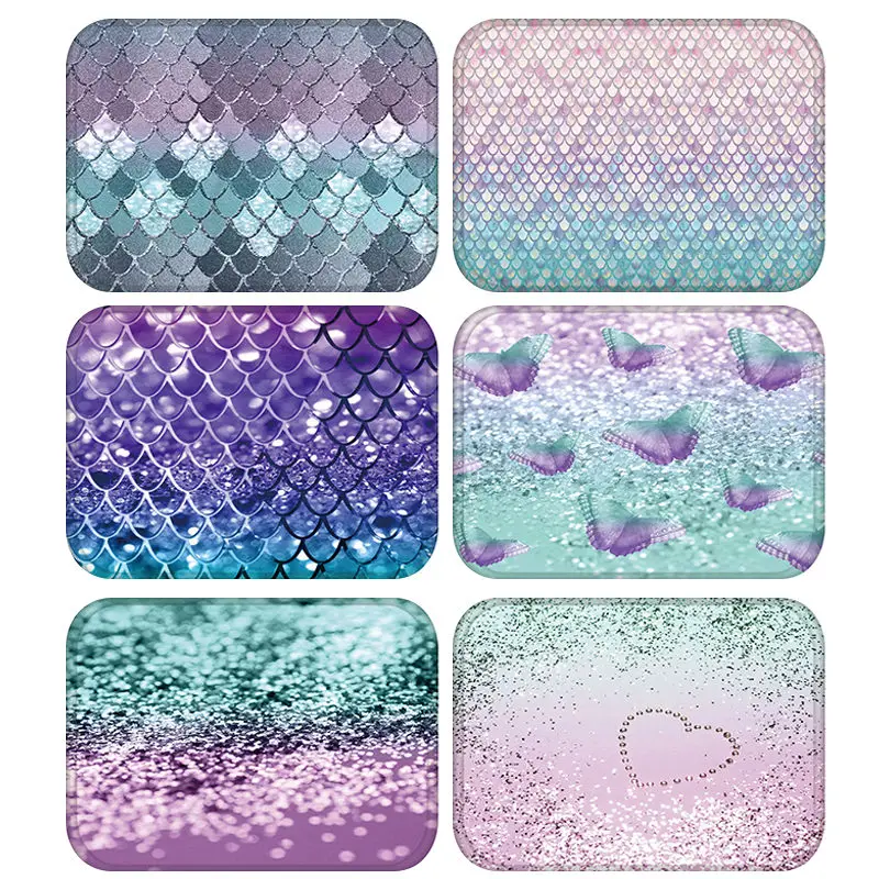

Geometric Kitchen Entrance Door Mat Coral Velvet Carpet Rubber Colorful Indoor Floor Mats Non-Anti-Slip Rug 48265
