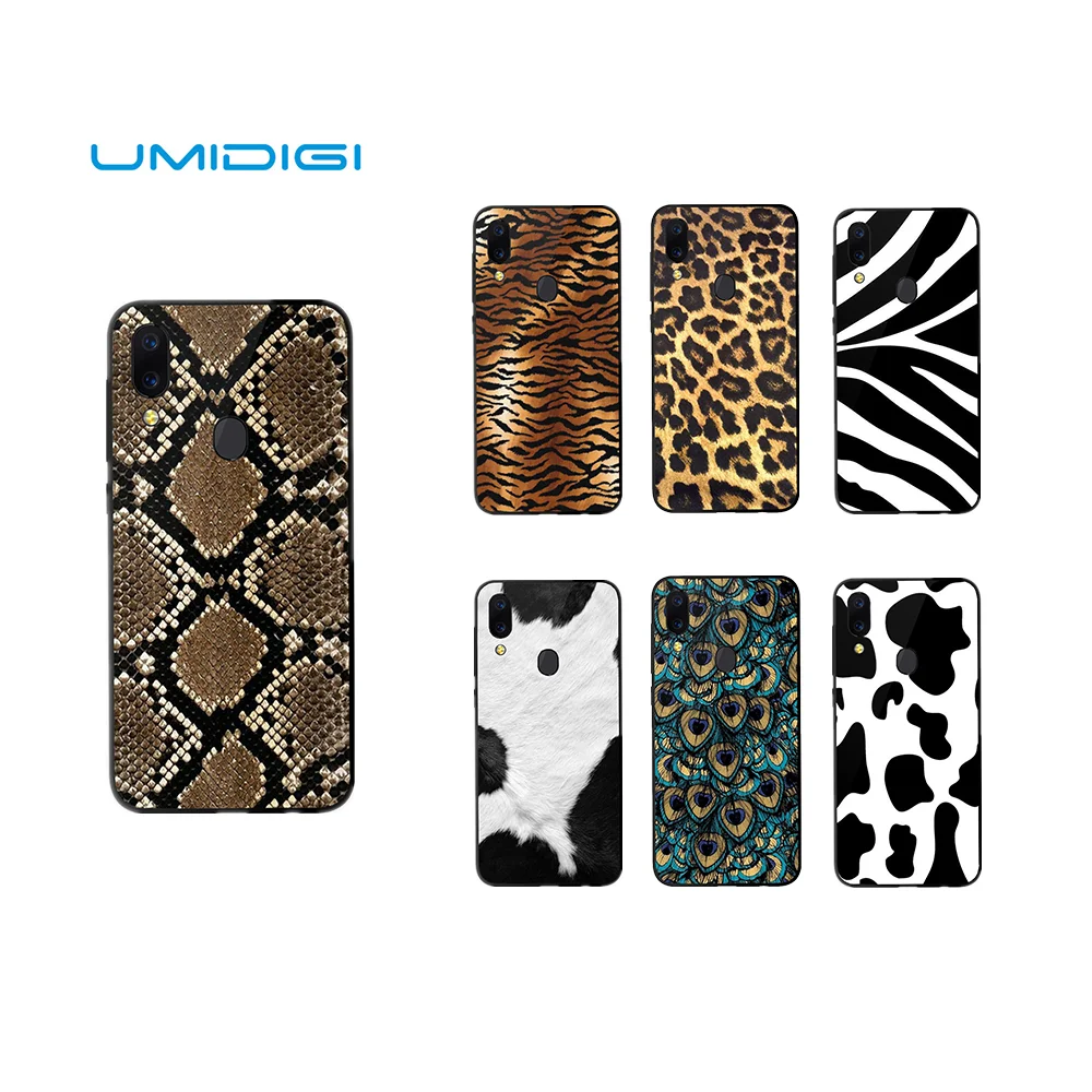 

For UMI Umidigi One Silicon Case 5.99" Ultra Thin Soft TPU Mobile Phone Back Case Cover For for Umidigi A3 UMI Z2- Animalskin