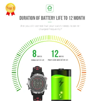 

New Sports Smart Watch Support Bluetooth 8 Months Long Battery Life Sleep Monitor Smartwatch Call Reminder Waterproof Bracelet
