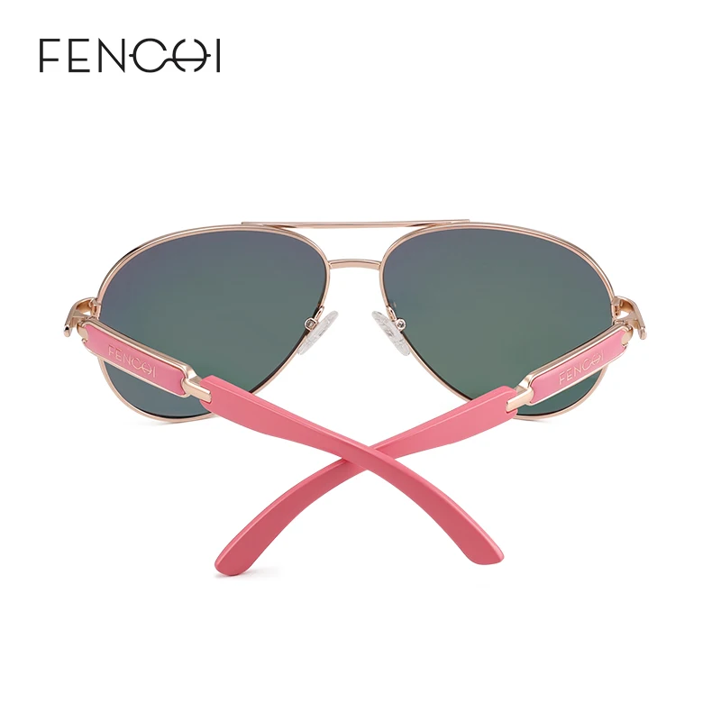 Goede Fenchi Roze Zonnebril Vrouwen Zwarte Spiegel Bril Vrouwen Mode Zonnebril Merk Designer Lunettes De Soleil Femme Очки