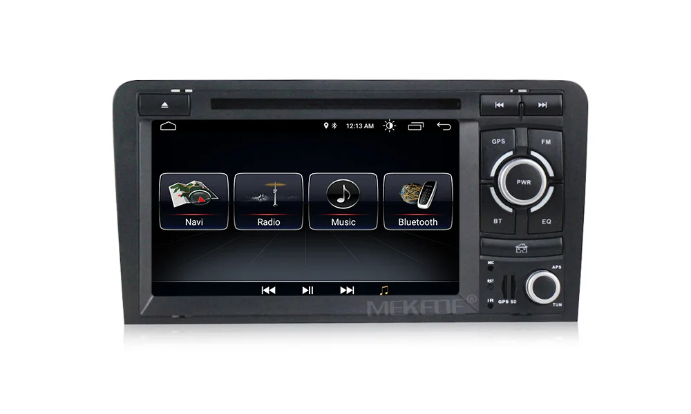 1024X600 Android 9 2 din автомобильный dvd gps навигатор для Audi A3 S3 2003-2013 автомобильный радио мультимедиа aoturadio плеер сенсорный экран