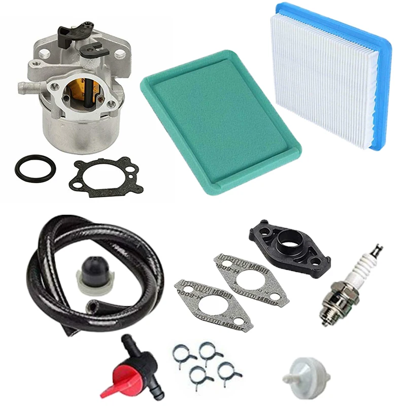 

New Carburetor Air Filter Kit For Briggs & Stratton 799871 799866 796707 Engine