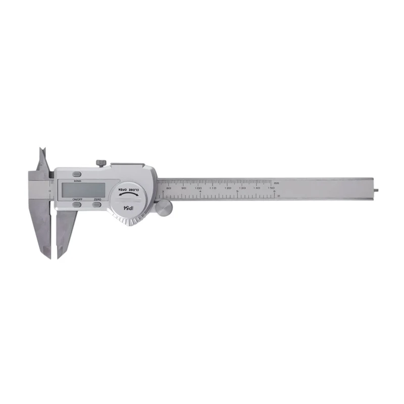 

Calipers 0-150 Mm Vernier Caliper Micrometer Gauge Ip54 Digital Vernier Caliper Measuring Tool 0.01 Digital Caliper