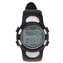 3ATM водонепроницаемый спортивный монитор частоты сердечных сокращений Фитнес упражнения часы шагомер калорий секундомер на открытом воздухе Велоспорт