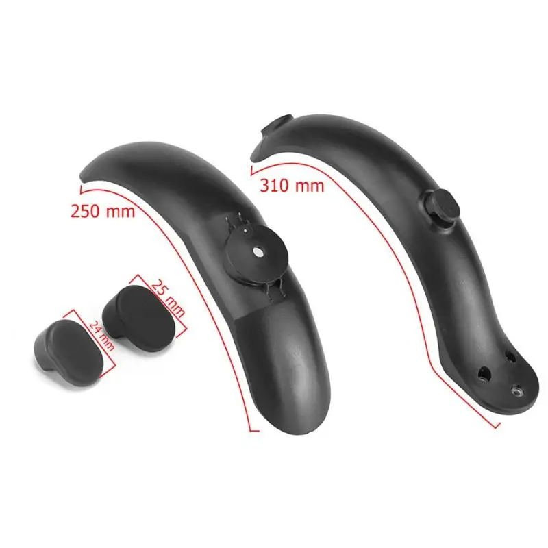 Sale Fender Mudguard Guard for Xiaomi M365 Electric Scooter Skateboard Rubber Cup Screws Tire Kickstand 16