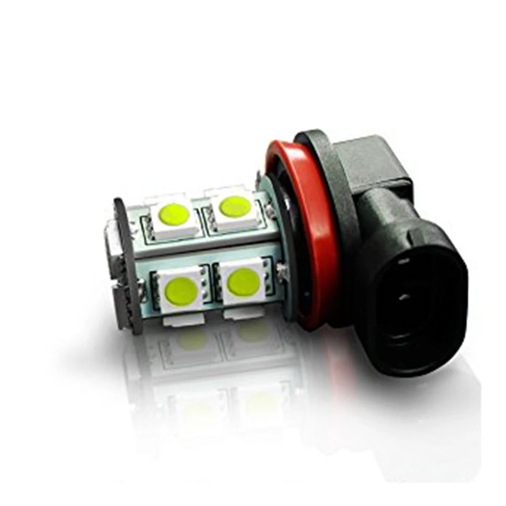 YSY 2X H1 H7 9005 9006 13smd 5050 светодиодный противотуманных фар автомобиля DRL дневного