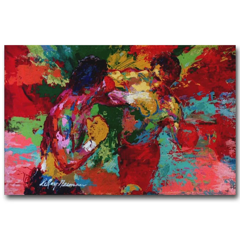 

NICOLESHENTING Boxer Rocky Art Silk Poster Print 11x17 inch inch SYLVESTER STALLONE Movie Pictures Living Room Decor