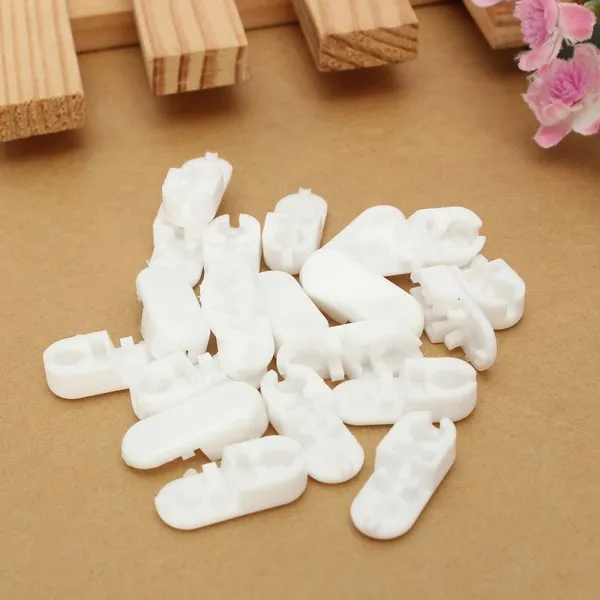 10pcs Plastic ABS Replacement Spare Vertical Roman Roller Blind Curtain Ball Chain Connector