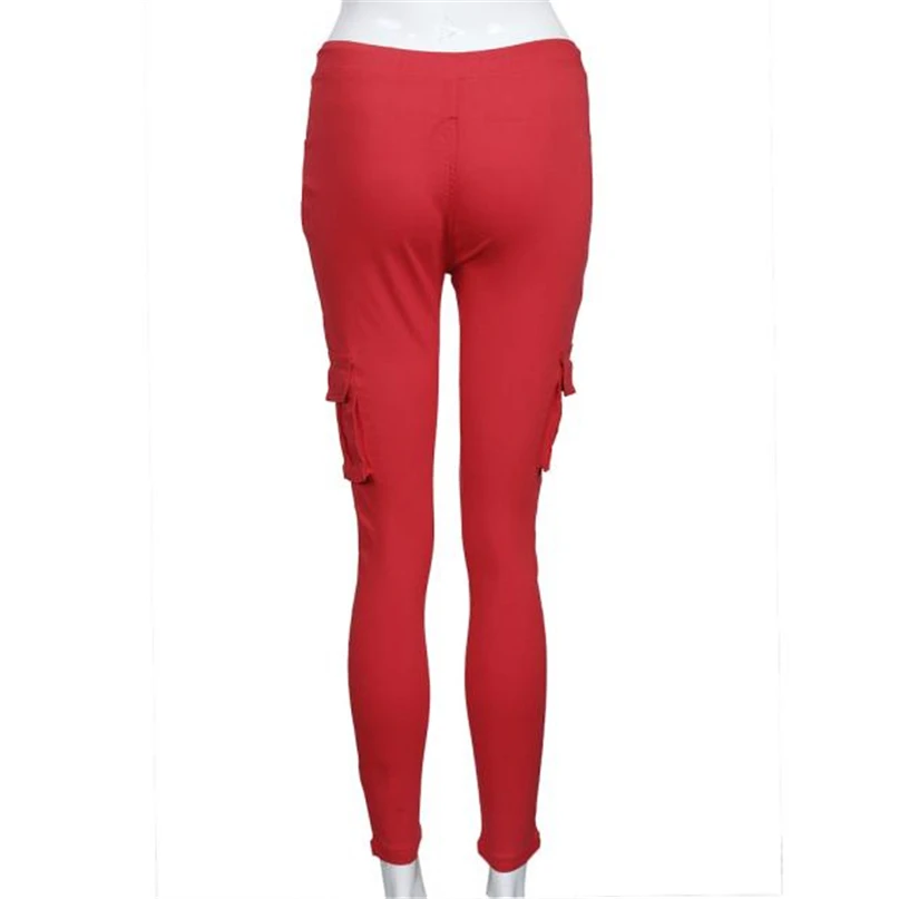 Womens Fashion Sportswear Casual Fashion Sexy Women Pants High Waist Stretch Slim Pencil Trousers Running Pants #4NV29 (9)