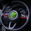 Car Steering Wheel Trim Circle Sequins Cover Sticker For Mazda 2 3 6 Demio CX3 CX-3 CX-5 CX5 CX7 CX9 Axela ATENZA 2017 2022 ► Photo 3/6