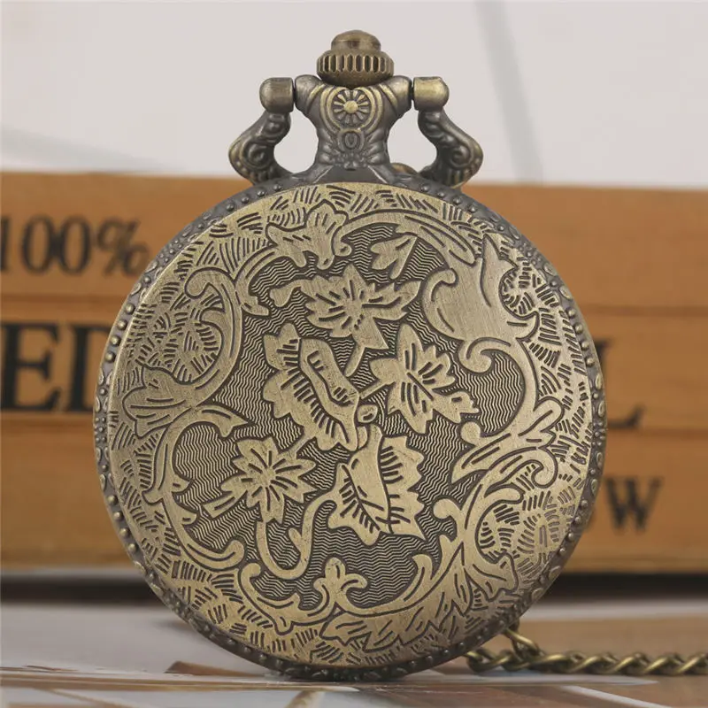 Elegant Necklace Chain Case Quartz Pocket Watches Classic Vintage Clock Pendant Watch Iranian Cyrus the Great 3