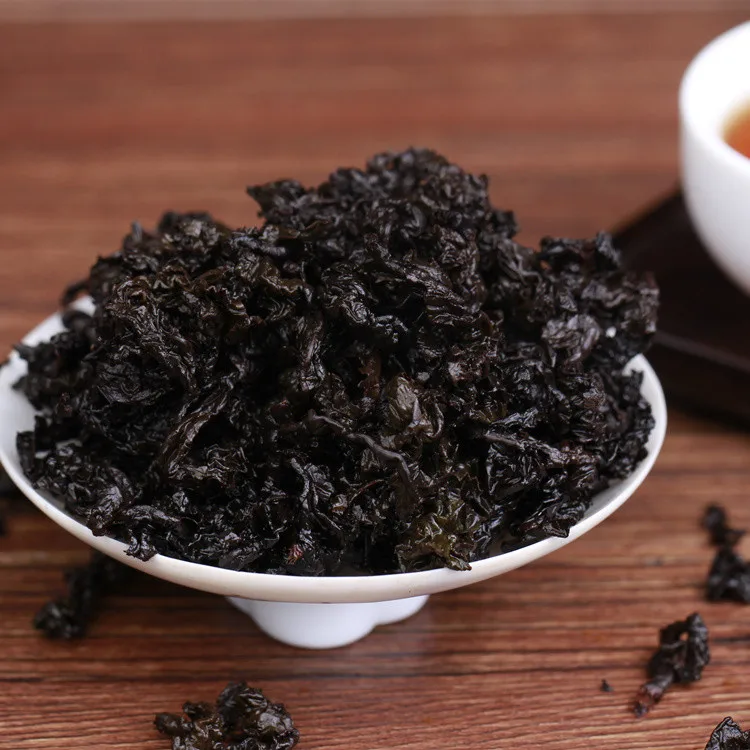 250g oil cut black oolong tea baked tieguanyin weight loss oolong tea black oolong tea for weight loss slimming tea 
