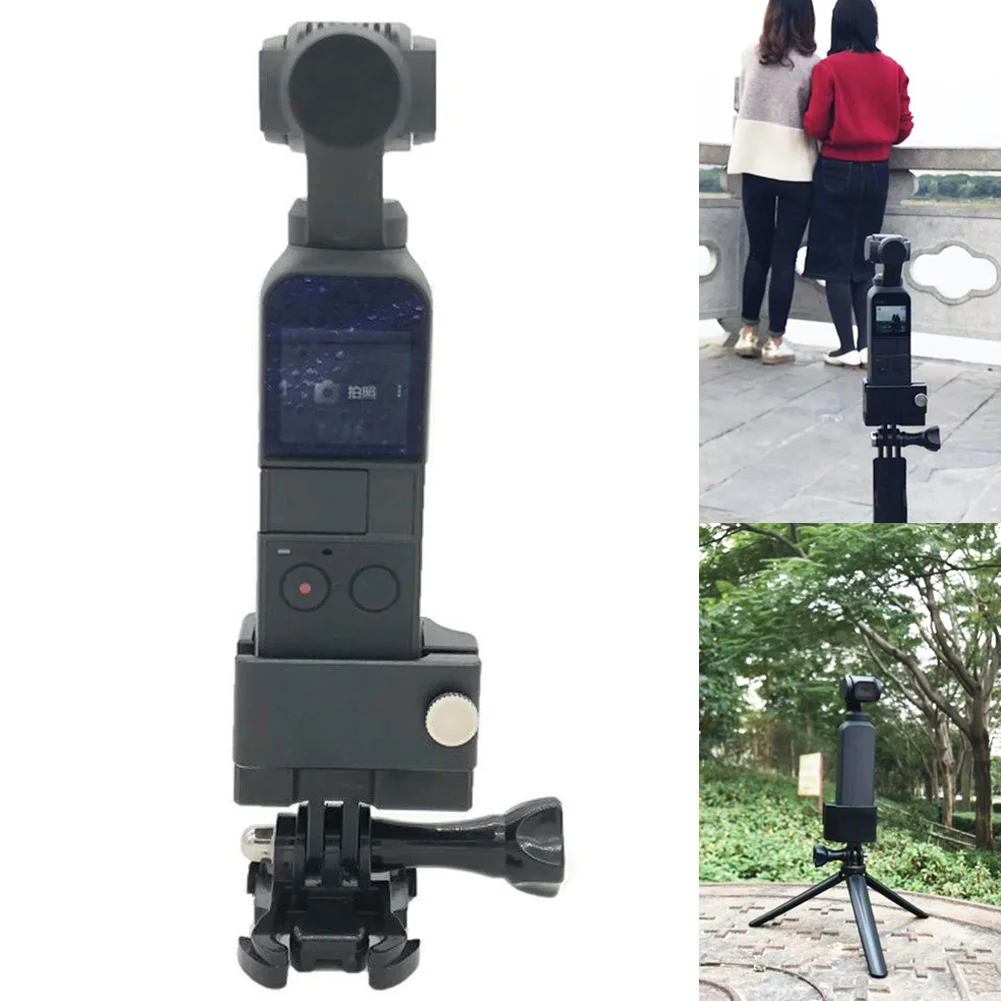 Camcorder Extension Bracket Base Mount Kit Action Camera Selfie Stick Holder Aluminum Alloy Accessories For DJI OSMO Pocket Camcorder Extension Bracket Base Mount Kit Action Camera Selfie Stick Holder Aluminum Alloy Accessories For DJI OSMO Pocket