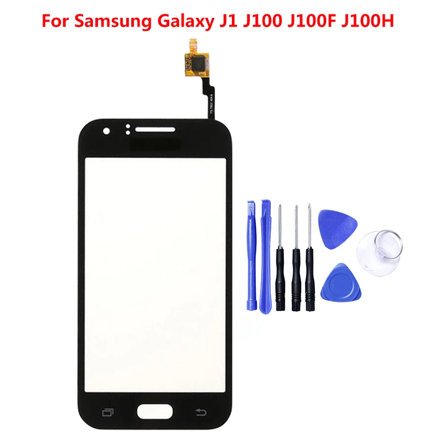 

Touch Screen Digitizer Panel For Samsung Galaxy J1 2015 J100F J100 J100FN J100H Touchscreen Sensor Front Outer Glass Replacement