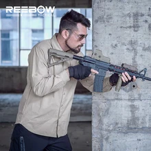 Мужская тактическая спортивная рубашка с длинным рукавом на открытом воздухе, осенняя охотничья рубашка для стрельбы, страйкбола, военных игр, городской спецназ, полицейские рубашки