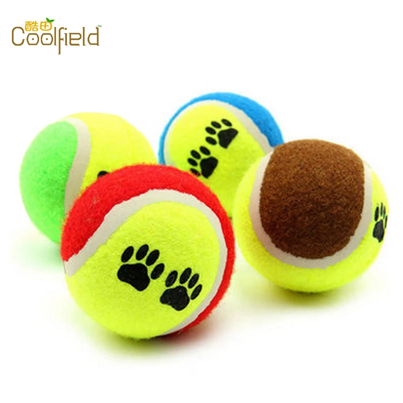 6.5cm Dog Tennis Ball puppy Pet Toys for Dog Chewing Toy Signature Kids Toy Ball For Dog