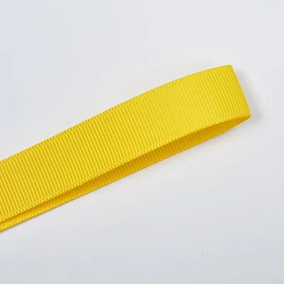 Elegant Yellow Gold Grosgrain Ribbon – 100 Yards for Gift Wrapping & Party Decorations