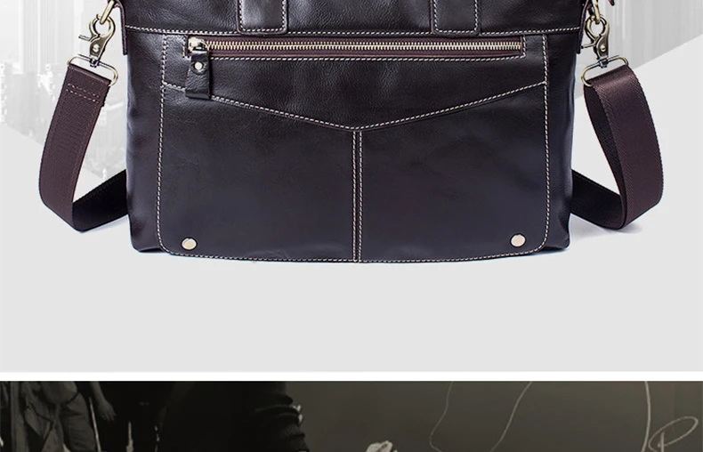 TIANHOO портфель человек Натуральная кожа Сумка 2018 A4 папку посылка рукой сумки 14 дюймов Сумка для ноутбука Мягкая модная мужская сумка