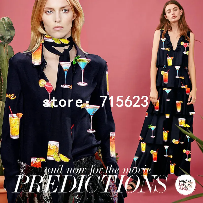 Шелковый крепдешин ткань для шелковое платье из натурального шелка рубашка и платье