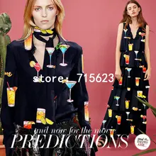 Шелковый крепдешин ткань для шелковое платье из натурального шелка рубашка и платье