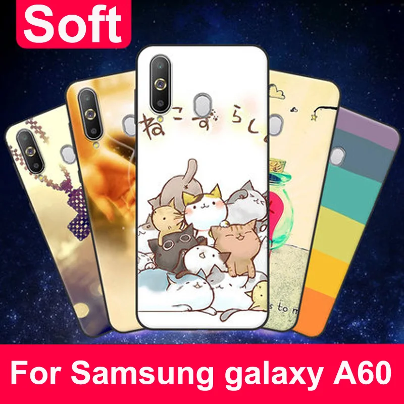 Чехол для samsung galaxy A60 чехол SM-A6060 Мягкий Силиконовый ТПУ чехол для телефона для samsung A60 A 60 корпус A606F A606 защитный чехол s