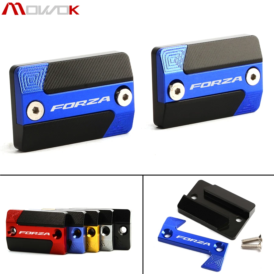 

For HONDA FORZA 125 300 FORZA 300 2017-2019 NEW Motorfiets Accessoires Front Left and right brake fluid reservoir cap cover