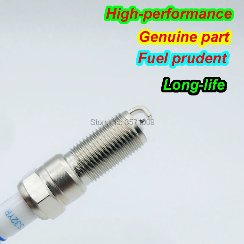 

4Pcs/lot SPARK PLUGS SP-530 SP530 For FORD MOTORCRAFT AYFS32YR AYFS-32Y-R