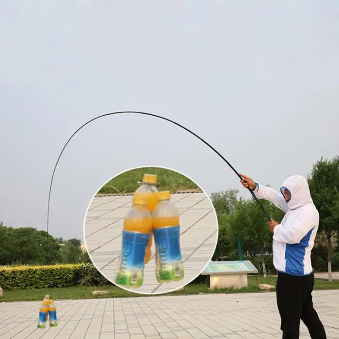 1,8-5,4 м телескопическая удочка из стеклянной стали, регулируемая портативная удочка для рыбалки, инструмент для рыболовных снастей B2Cshop