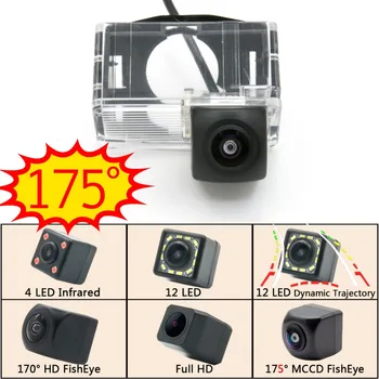 

175 Degree MCCD Fisheye 12LED HD Rear View Camera For Toyota Avensis Sedan Corolla Sedan BYD G3 F3 Car Parking Monitor