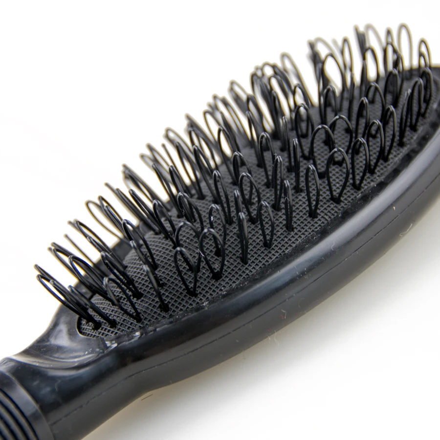 15pcs Black Loop Hair Brush Styling Tools Professional Hair Comb Salon