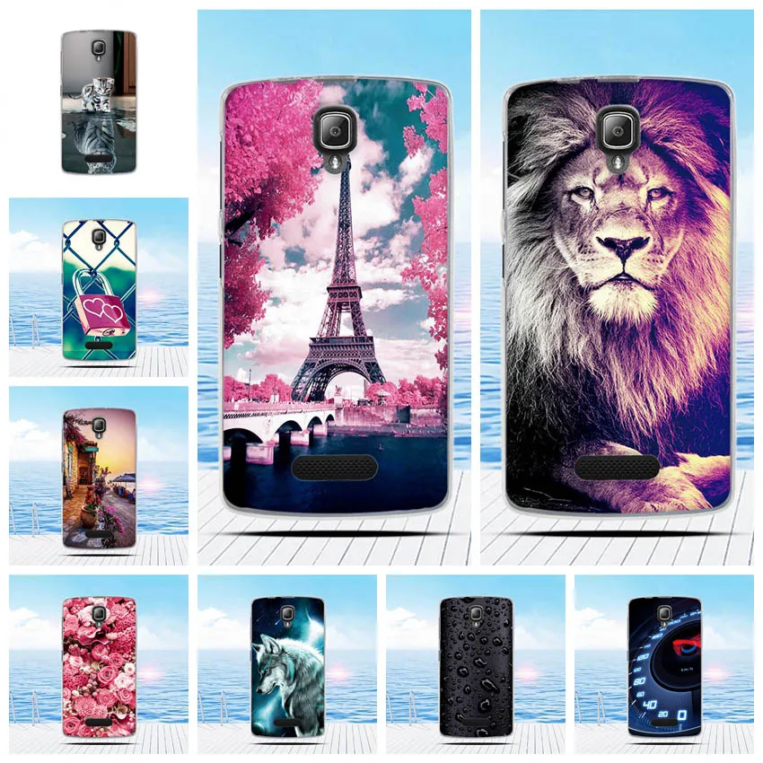 

For Lenovo A2800 A1000 Case Cartoon 3D Relief Printing Pattern Back Cover TPU Soft Silicone Case Coque Capa Funda