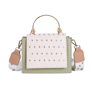 

Mini Leather Crossbody Bags For Women 2019 Green Chain Shoulder Messenger Bag Lady Travel Purses and Handbags Cross Body Bag