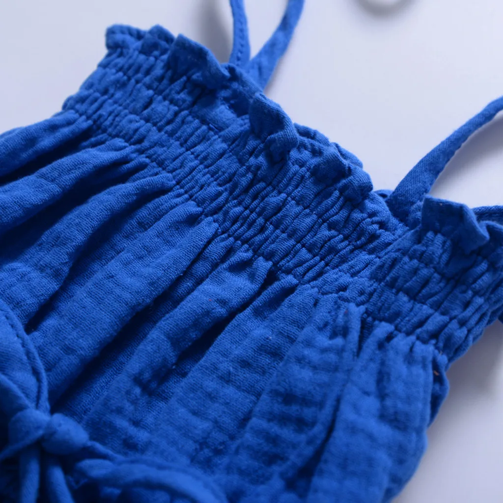 Летнее боди SAGACE для маленьких девочек однотонный топ одежда без рукавов красивая