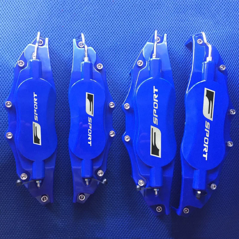 

KUNBABY New ABS Plastic Brake Caliper Cover Model 10 Blue With F Sport Logo Car Styling Decoration For Lexus 18" And Greater